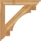 Ekena Millwork Merced Traditional Rough Sawn Bracket, Western Red Cedar, 4"W x 34"D x 34"H BKT04X34X34MRC01RWR - alternate 2